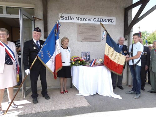 * Hommage à Marcel Gabriel, La salle polyvalente de Tassenières porte dorénavant son nom