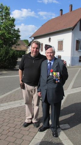 18 et 19 Mai - Des Anciens du B.M. 24 et des descendants étaient de retour à Obenheim