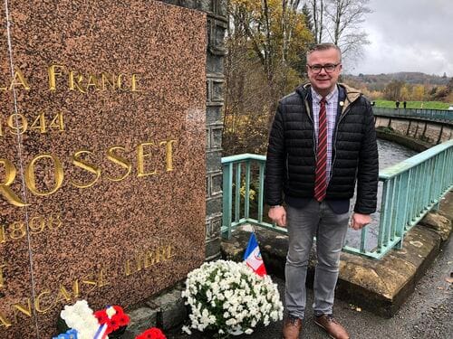 * Retour en images sur la cérémonie du 20 novembre dernier au Monument Brosset à Champagney