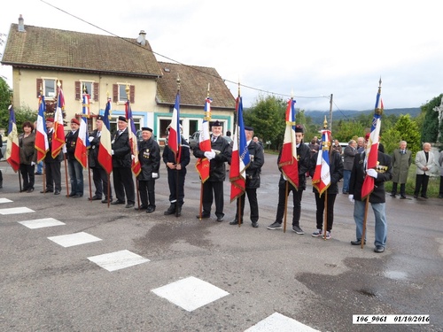 * Champagney: 72ème anniversaire de la libération d’Éboulet le samedi 1er octobre 2016