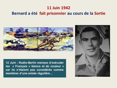 CNRD 2019 : témoignage sur Bernard SAVARY (BIM, 1ère DFL) auprès d'élèves de 3e de l'établissement professionnel Jeanne d'Arc au Havre