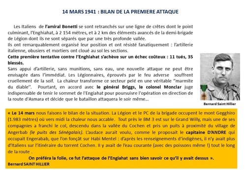 * 80e Anniversaire de la Campagne d'Erythrée (février-avril 1941) - 5 - La Légion perce le verrou de Kéren