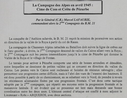 * Trésors d'Archives - Documents militaires du soldat Roland Pécheux des Forces Francaises Libres (B.M.21)