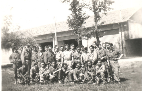 * Cérémonies à la mémoire des soldats de la 1ère DFL morts pour la libération de Dolleren en novembre 1944.