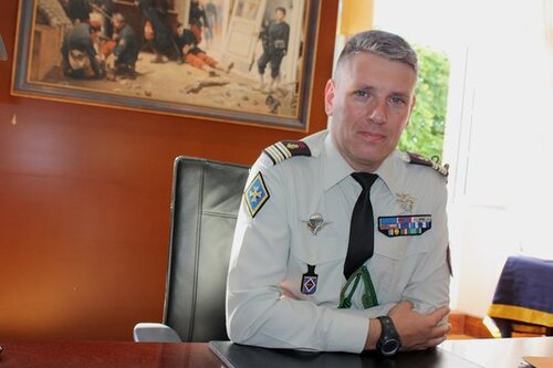 30 Juin 2015, le 1er RAMa, héritier des traditions du 1er R.A. (CL) prépare ses adieux