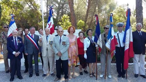* Cérémonie du 73è anniversaire du Débarquement de la 1ère DFL en Provence