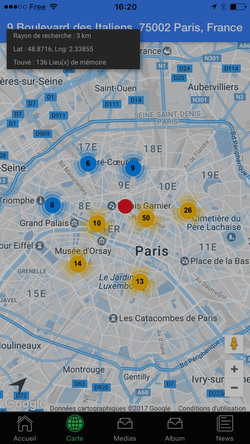 * Participez avec votre téléphone à la géolocalisation des sites de la Résistance 40-45 !