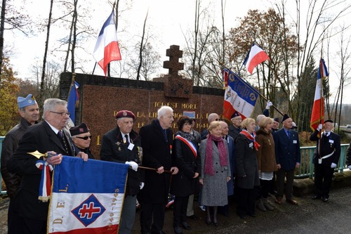 20 Novembre- Voyage Mémoire de l'Amicale de la D.F.L. dans les Vosges et en Alsace : une première étape à Champagney et Andornay