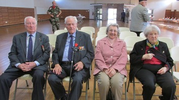 18 et 19 Mai - Des Anciens du B.M. 24 et des descendants étaient de retour à Obenheim