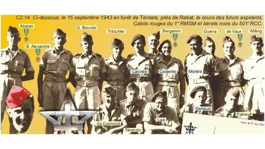 * Histoire des SPAHIS de la France Libre - 3/4 : Le 1er RMSM de la campagne de Tunisie à la 2e DB (Mars-Octobre 1943)