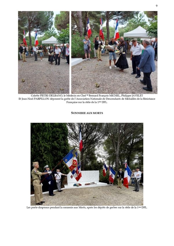 * 80ème ANNIVERSAIRE DEBARQUEMENT CROIX VALMER