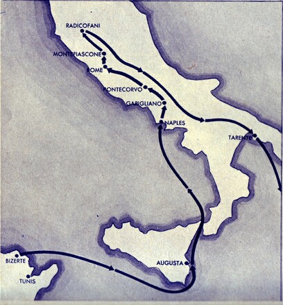 * Survivant de Bir Hakeim par Domingo LOPEZ - 7 - La Campagne d'Italie (1/2)  (Printemps 1944)