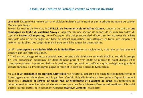 80e Anniversaire de la Campagne d'Erythrée (février-avril1941) - dernier épisode 7 : Et Massoua fut libéré !