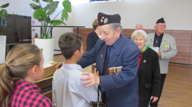 18 et 19 Mai - Des Anciens du B.M. 24 et des descendants étaient de retour à Obenheim