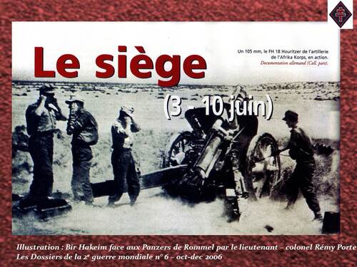 * 11 Juin 2015 : 73e anniversaire de la Sortie de vive force de Bir Hakeim