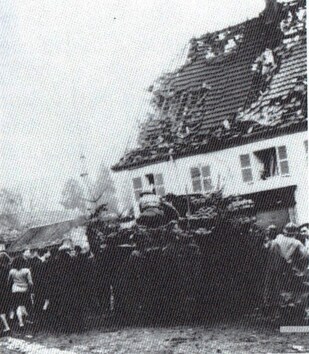 * Etape n° 26 - 22- 23 Novembre 1944 - Libération de Giromagny par les B.M. 5 et 24, le R.F.M. et les Cuirassiers