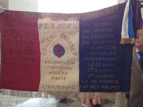 *Cérémonie pour le 76ème anniversaire de la bataille de Bir Hakeim à Paris le 11 juin 2018