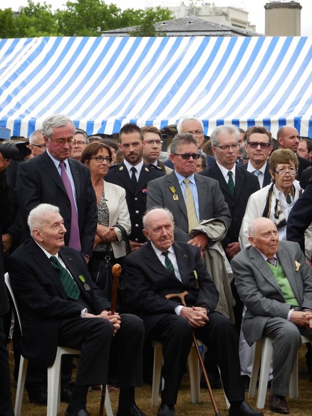 * Cérémonies du 75e anniversaire de l'Appel du 18 Juin 1940
