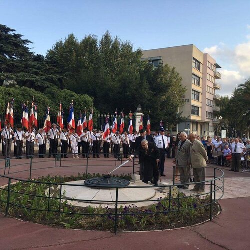 * Cérémonie commémorative de la Libération de Toulon le 28 août 2016