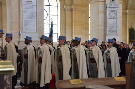 * Reportage photos des funérailles de Mr Alain Gayet - Compagnon de la Libération -  et de la cérémonie d'honneurs militaires 