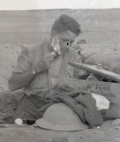 * Trésors d'archives - 1er RA FFL - 5ème Batterie.  (Collection Laurent Fournier)