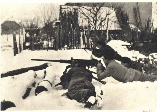 * 7 - 11 janvier 1945  -  DEFENSE DE STRASBOURG     OBENHEIM : le sacrifice du B.M. 24