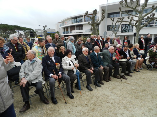 * Cérémonie du 70e anniversaire de la libération de Royan