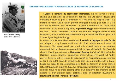 80e Anniversaire de la Campagne d'Erythrée (février-avril1941) - dernier épisode 7 : Et Massoua fut libéré !