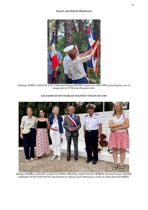 * 80ème ANNIVERSAIRE DEBARQUEMENT CROIX VALMER