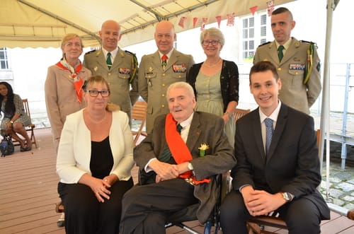 * Au Mont Valérien, commémoration du 78e anniversaire de l’Appel du 18 juin 1940
