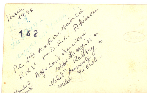 * Cérémonies à la mémoire des soldats de la 1ère DFL morts pour la libération de Dolleren en novembre 1944.