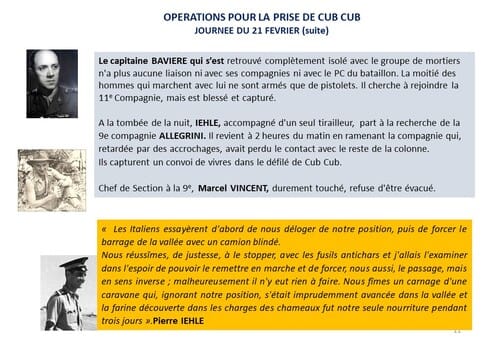 * 80e Anniversaire de la Campagne d'Erythrée (février-avril 1941) - 4 -Le Bataillon de Marche 3 combat à Cub-Cub 