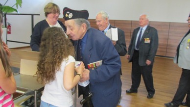 18 et 19 Mai - Des Anciens du B.M. 24 et des descendants étaient de retour à Obenheim