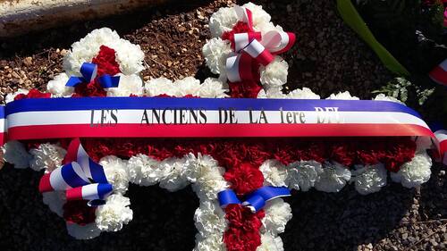 * Cérémonie du 73è anniversaire du Débarquement de la 1ère DFL en Provence