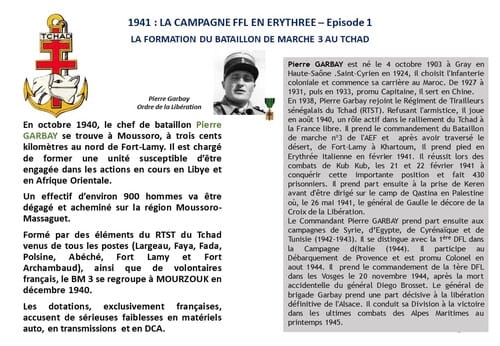 * 80e Anniversaire de la Campagne d'Erythrée (février-mars 1941)  1 - 