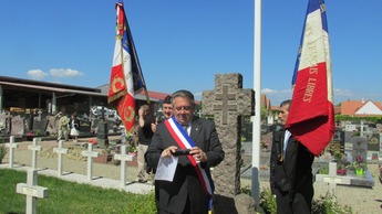 18 et 19 Mai - Des Anciens du B.M. 24 et des descendants étaient de retour à Obenheim