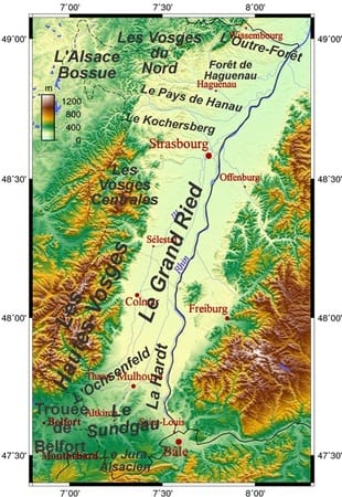 * Évocation de la Bataille du Ried - La bataille d'Erstein-Krafft - Janvier février 1945