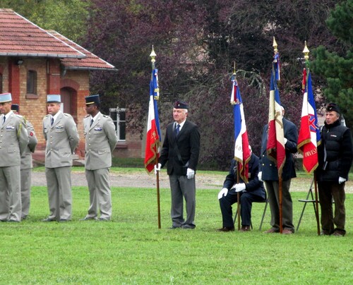 * Jean Gilbert ancien du 1er RA parrain de la promotion 2015/2016 du CFIM de DIEUZE