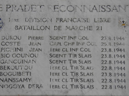 * 22 Août - LE PRADET a commémoré sa Libération