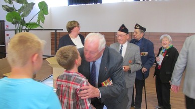 18 et 19 Mai - Des Anciens du B.M. 24 et des descendants étaient de retour à Obenheim