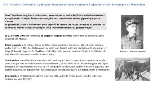 * Ephemeride : Le général de Gaulle et la France Libre - L'Année 1940