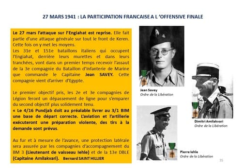 * 80e Anniversaire de la Campagne d'Erythrée (février-avril 1941) - 5 - La Légion perce le verrou de Kéren