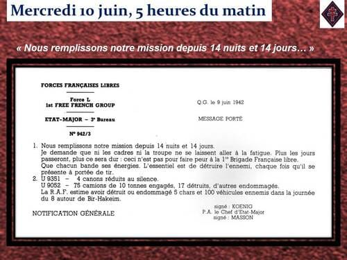* 76e anniversaire de Bir Hakeim - 