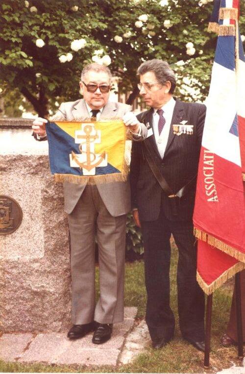 * Inauguration de la rue du BM 24 à Strasbourg le 16 avril 2015