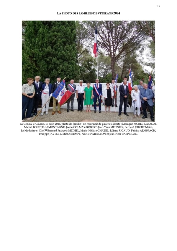 * 80ème ANNIVERSAIRE DEBARQUEMENT CROIX VALMER