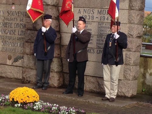 * Commémoration du 11 novembre à Obenheim