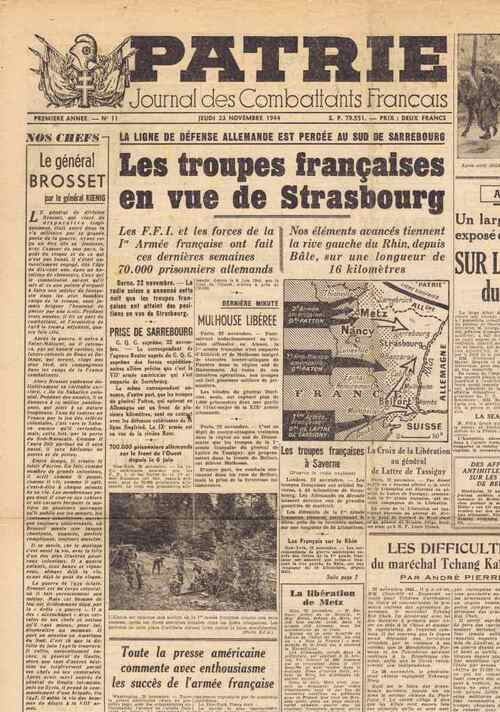 * Etape n° 25 : supplément : un docuent d'époque sur la mort du général Brosset