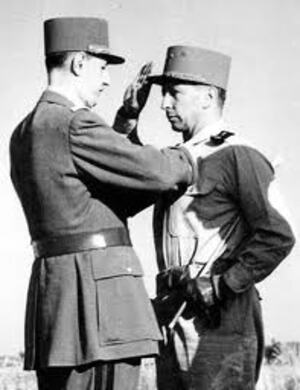 * Etape n° 25 - Hommage au Général Brosset, disparu le 20 novembre 1944