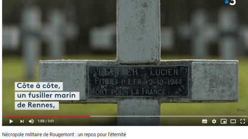 * Documentaire France 3 sur la nécropole de ROUGEMONT (Doubs)
