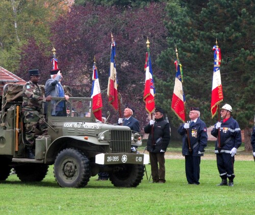 * Jean Gilbert ancien du 1er RA parrain de la promotion 2015/2016 du CFIM de DIEUZE